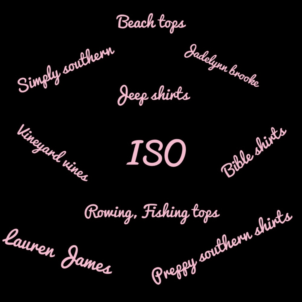 ISO in search of these items!